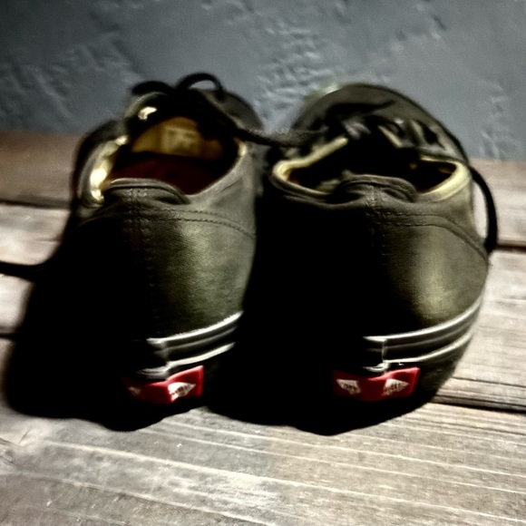 Black Vans Authentic trainers #skater size 12 good condition ready to wear - Picture 4 of 7